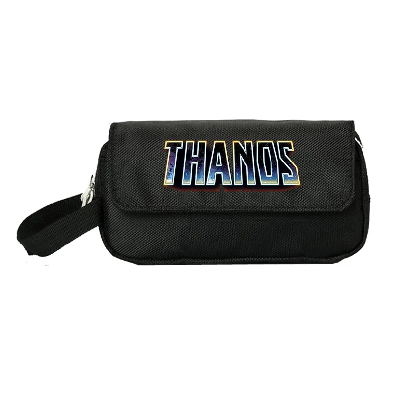 Чехол Thanos Pencill для девочек, студенческий двойной пенцил, сумка, женские косметические шкатулки, сумка для макияжа - Цвет: 28