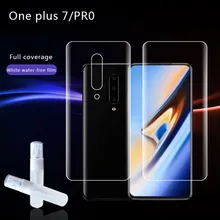 For 1+7 Full Screen Smooth Water Gel Film Front Film + Back Film Plus Accessories Full Screen Cover Can Be Repeatedly Pasted