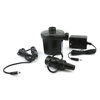 

220-240V Dual Powered Car Electric Air Pump Inflator Tool Airbed Mattress Boat