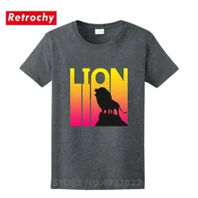 Camiseta Retro de espíritu de León Rasta Reggae música hombres juego de moda camiseta Vintage Animal Simba rey de África camiseta Homme Camisetas