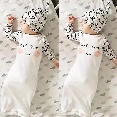 newborn sleeper gown