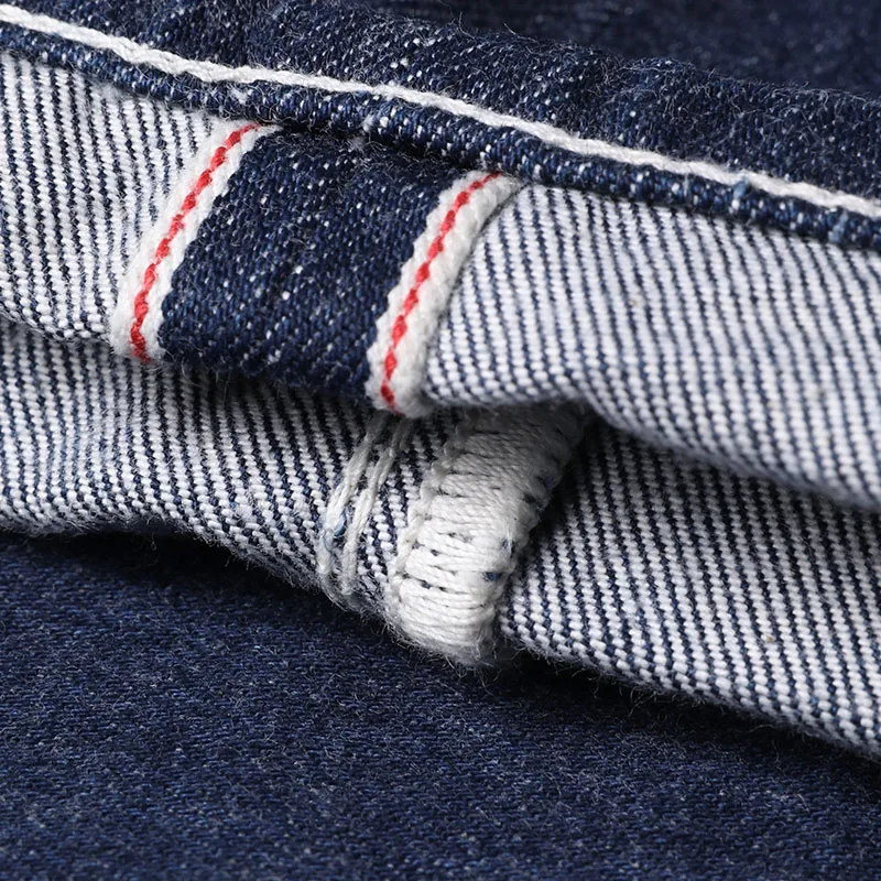 GS 0001 прочитать описание! 14 унций Индиго Selvage потертые брюки Sanforised толстые