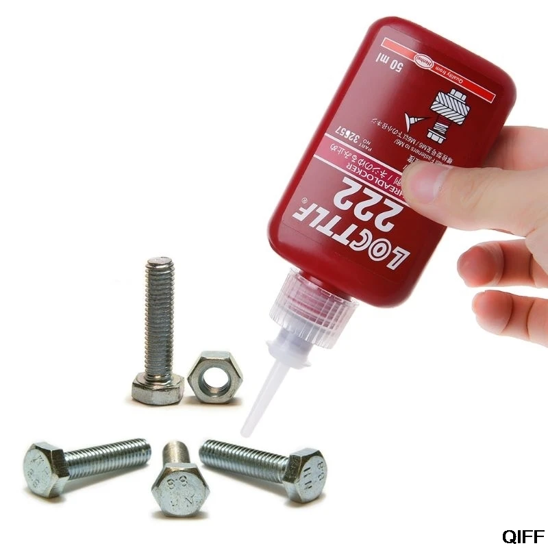 

Drop Ship&Wholesale 222 Thread Locker Adhesive Sealant Glue Locktite Prevent Oxidation Screw Use 50ML May06