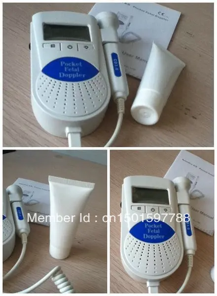 

3MHz Blue Sonoline-B LCD Display Fetal Doppler Prenatal Heart Listener With Free Gel Fetal Doppler