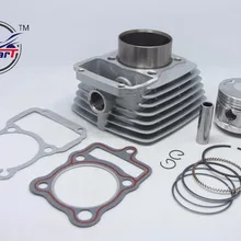 62 мм цилиндр поршневое кольцо комплект прокладок для Honda CG 150 CG150 150CC Zongshen Shineray Bashan Dirt Pit bike