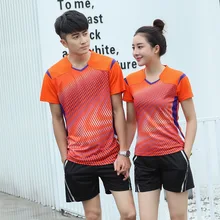 Новые наборы для бадминтона Для мужчин/Для женщин, настольный теннис комплекты, спортивный бадминтон одежда, теннис одежда наборы 1 комплект AY006