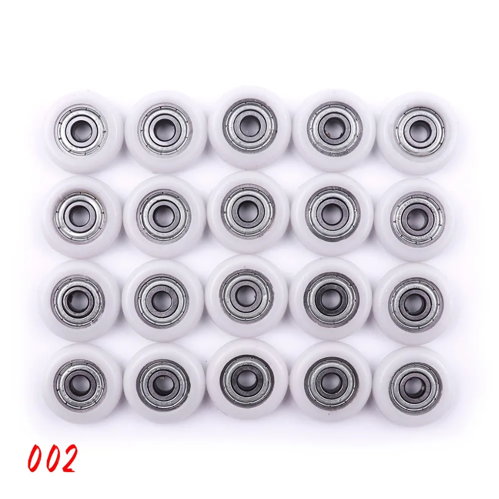 20pcs Lot 625zz White Pom Bearing Steel Pulley Bearing Sliding