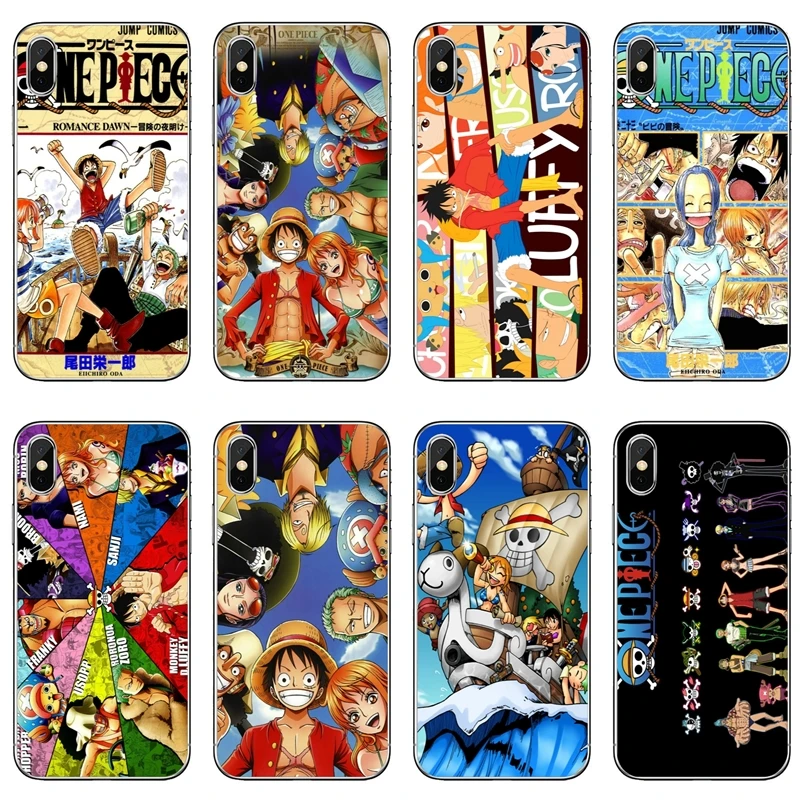 

anime One Piece Skull Boat Soft Accessories phone cover case For Samsung Galaxy S3 S4 S5 S6 S7 edge S8 S9 Plus mini Note 3 4 5 8