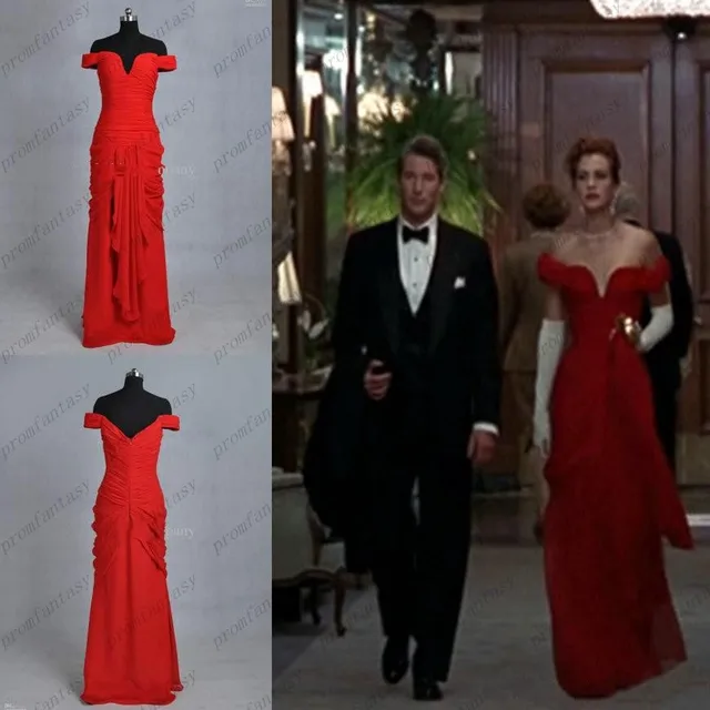 julia roberts red dress pretty woman designer