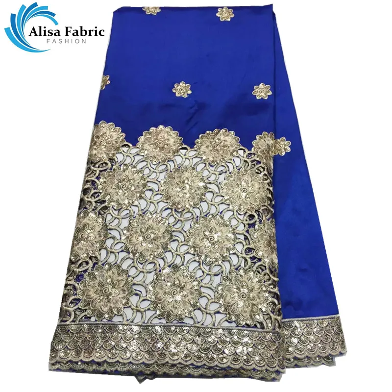 

Hot Sale! 37 Design African George Lace Fabric Indian George Wrappers High Quality Embroidery With Sequins African Silk Fabrics
