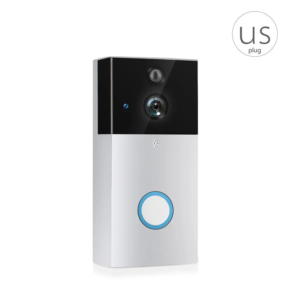 

Double Intercom Smart Lightning Protection Wireless Wifi Doorbell PIR 720P Door Bell with HD Camera Indoor Machine