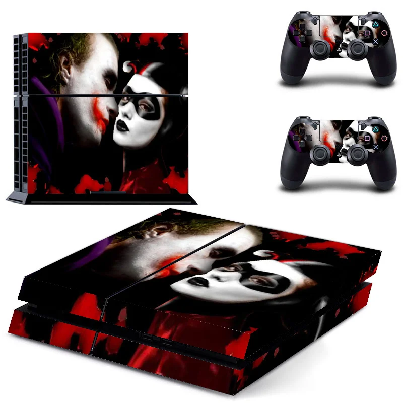 Joker для PS4, Виниловая наклейка для sony playstation 4, консоль и 2 контроллера, наклейка, аксессуары для игр - Цвет: 3