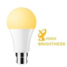 Garden garage Radar Penetrate Light Lamp Radar Smart Auto Switch B22 15W 20W 110-265V LED Light Bulb Dusk to dawn Motion Sensor sensor light bulb dusk to dawn led smart lighting bulbs 7w 12w e27 b22 automatic on off indoor outdoor yard garage garden