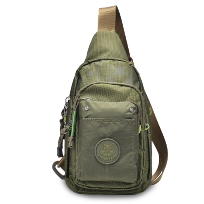 Для мужчин грудь Back Pack Слинг Рюкзак Военная Униформа Путешествия плеча