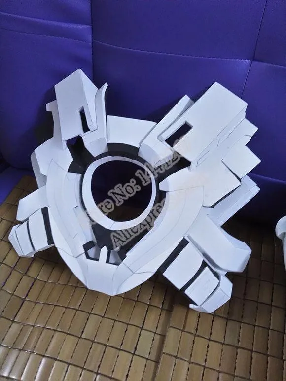 Бумажная модель Железный человек военная машина 1: 1 носимая резка EVA костюм доспехов 3D игрушка ручной работы для косплея