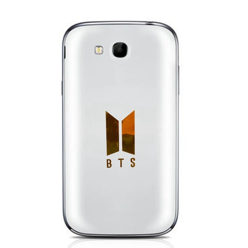 Signature Bangtan Boys Decals DIY Gold Mobile Phone