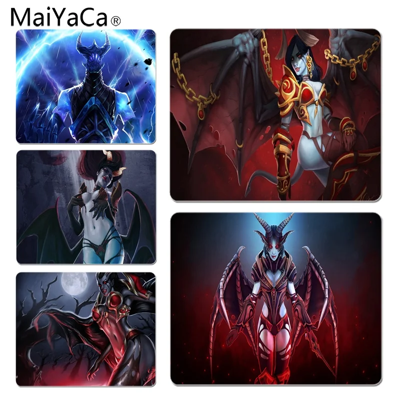 Us 18 20 Offmaiyaca 2018 New Queen Of Pain Hero Dota 2 Gamer Play Mats Mousepad Size For 180x220x2mm And 250x290x2mm Small Mousepad In Mouse Pads