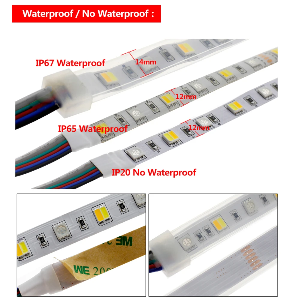 RGB+ CCT Светодиодная лента 5050 DC12V RGB+ белый+ теплый белый 60 светодиодный s/m 5 м/лот RGBW светодиодный светильник