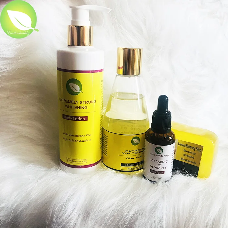 skin whitening set
