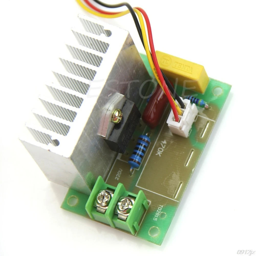 

4000W High Power Thyristor Electronic Volt Regulator Speed Controller Governor New Drop ship LS'D Tool qiang