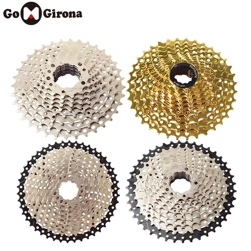 

GOMGIRONA New 10 Speed 11-46 T Wide Ratio Freewheel 36T 40T 42T 46T 50T Mountain Bike MTB Bicycle Flywheel