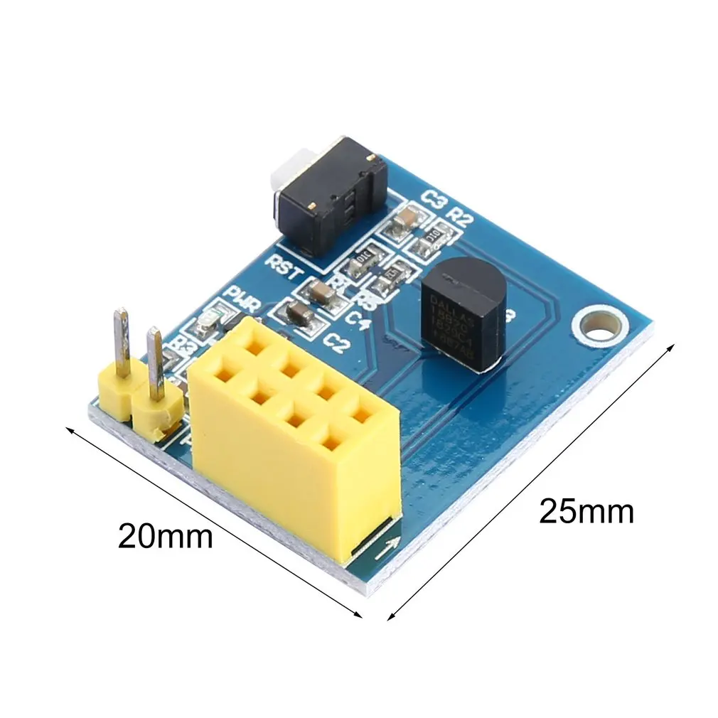 ESP8266 ESP-01 ESP-01S DS18B20 модуль датчика температуры и влажности Wifi NodeMCU умный дом IOT DIY Kit(без модуля ESP