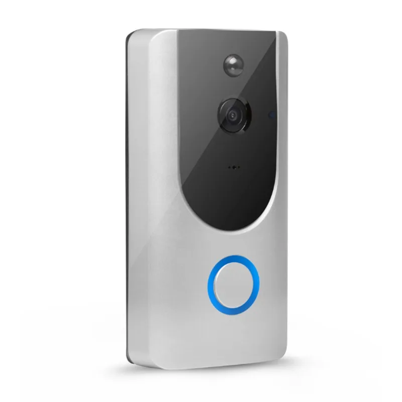 M2 беспроводной дверной звонок камера 720P HD Смарт Wifi видео домофон с кольцом Chime PIR