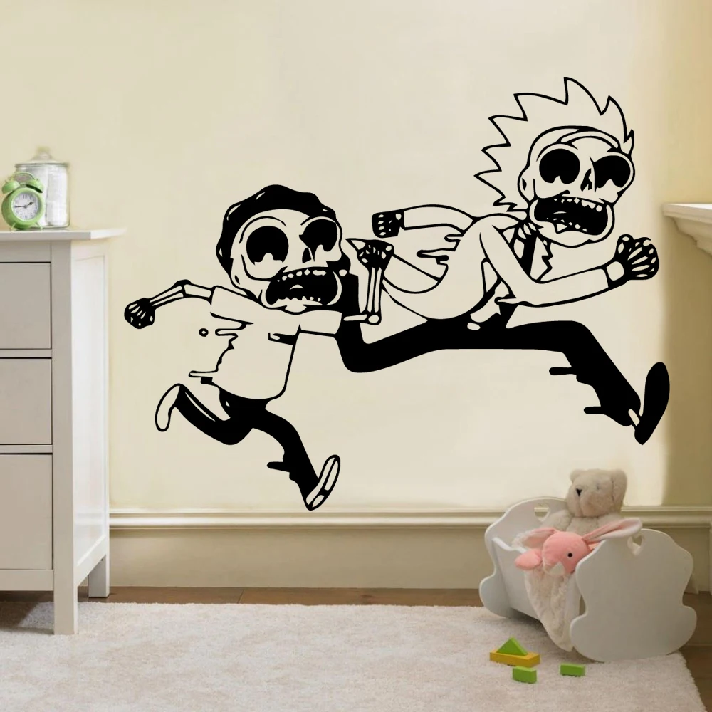

Removable monster Self Adhesive Vinyl Waterproof Wall Decal For Kids Rooms Nursery Room Decor Decal Mural adesivi murali