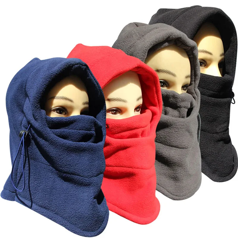 Windproof Cycling Face Mask Winter Thermal Fleece Head Scarf Bandana Bike Neck Warmer Motorbike Snowboard Ski Balaclava AC0220 (25)