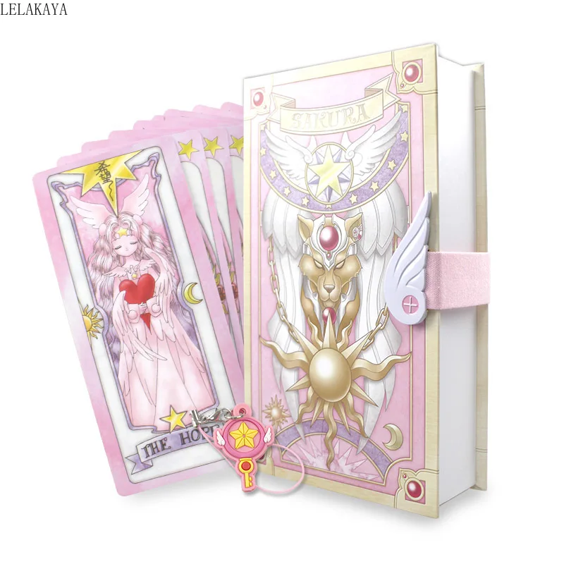 56 шт./компл. Card Captor Sakura аниме действие напечатанный рисунок бумага творческая Волшебная книга коллекция карт прекрасный подарок комикс версия игрушки