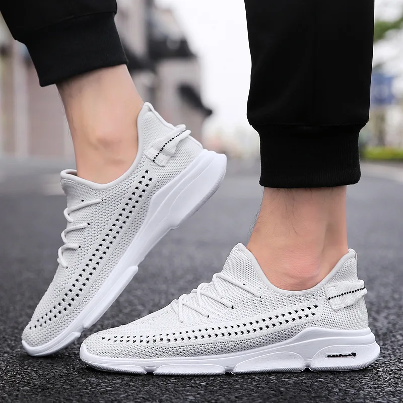 

Men shoes 2018 fashion west mesh light breathable men casual shoes men walking sneakers zapatos hombre Male Trainers Sneakers