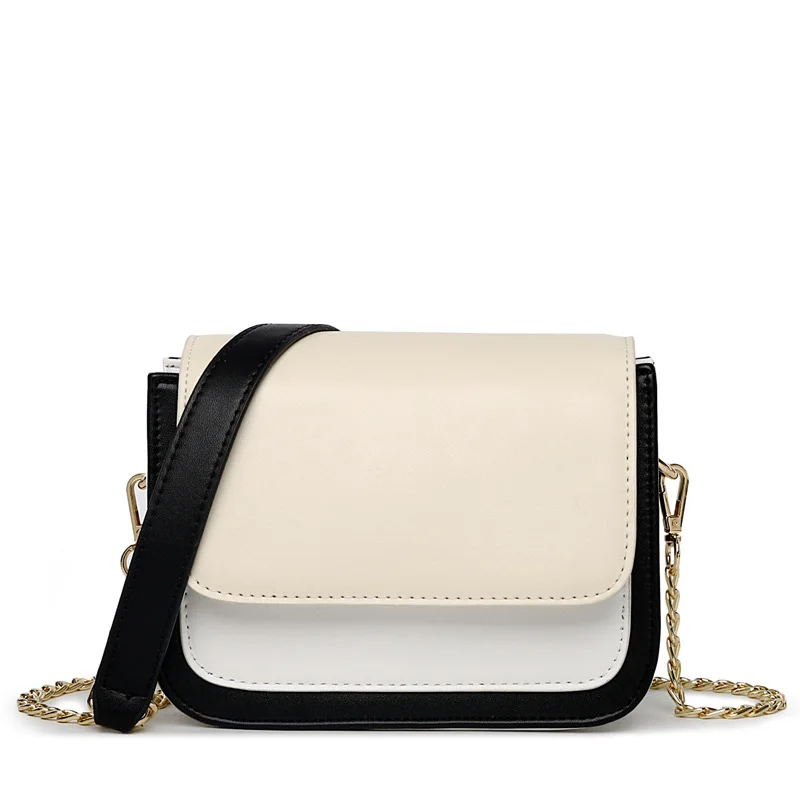 Cnmiuter Brand Fashion Women S Panelled Shoulder Bags High Cnmiuter Brand Fashion Women S Panelled Shoulder Bags High Quality Latest Design Crossbody Black Pu Leather Flap In From