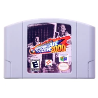 N64Game International Superstar Soccer 2000 Video font b Game b font Cartridge font b Console b