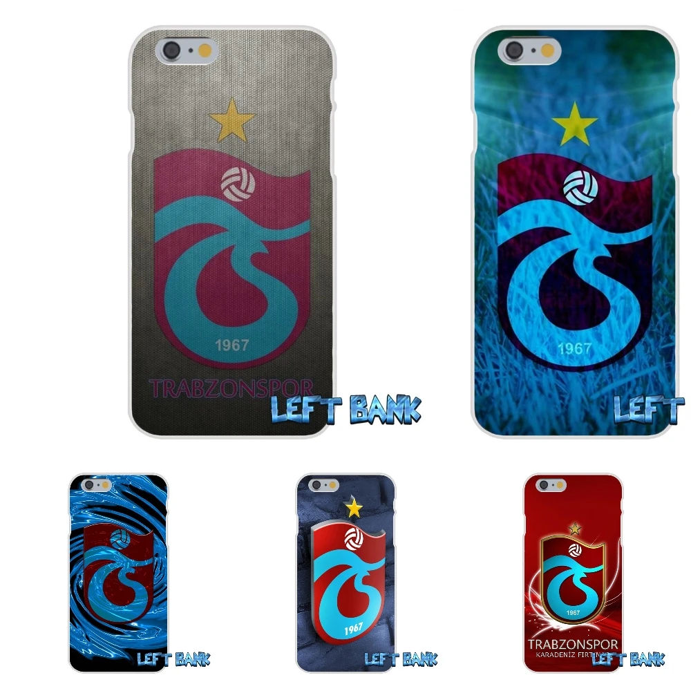 Trabzonspor Logo Soft Silicone TPU Transparent Cover Case For iPhone 4