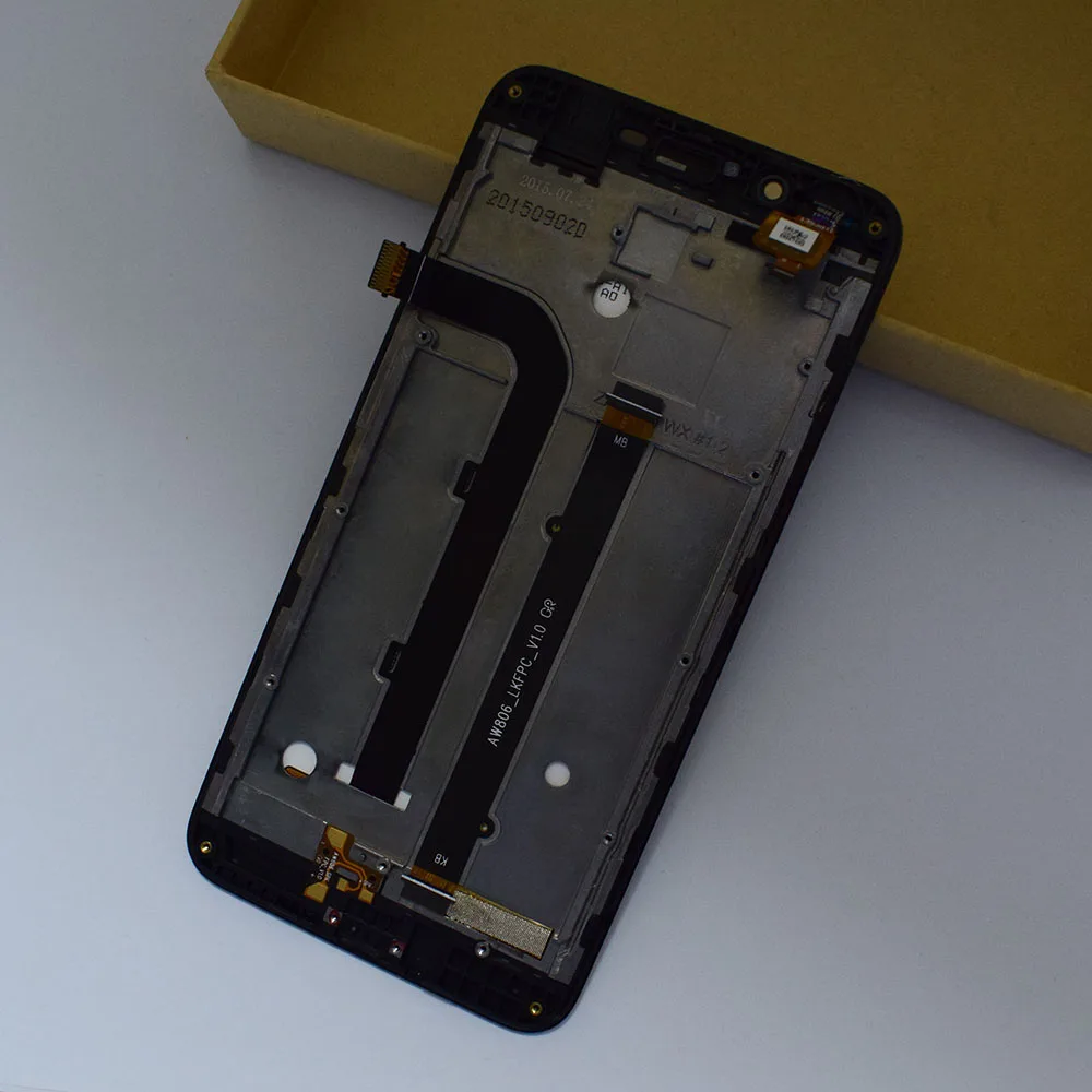 

100% Tested For Asus ZenFone Go ZC500TG Z00VD Sensor Glass Touch Screen Digitizer + LCD Display Panel Module Assembly with Frame