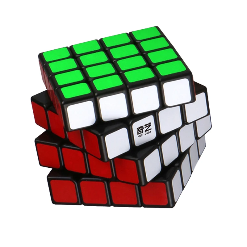 

QiYi Magic Cubes 4x4x4 Puzzle Speed Cubo Magico Profissional Magnetic Neo Cube Magnetico Educational Toys For Children Game Cube