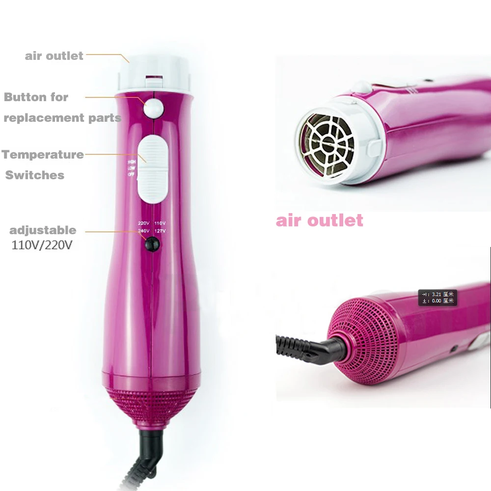 10in1 Multifunction Hair Dryer Styling Tools Set Professional Electric Hair Dryer Blow Hairdryer Styler Brush Comb Straightener (1)