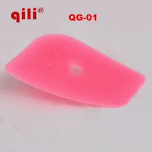 10 шт./лот QG-01Pink многосторонние Авто Главная офисное окно фильм Установка скребок Инструмент Ракель пластиковый Ракель