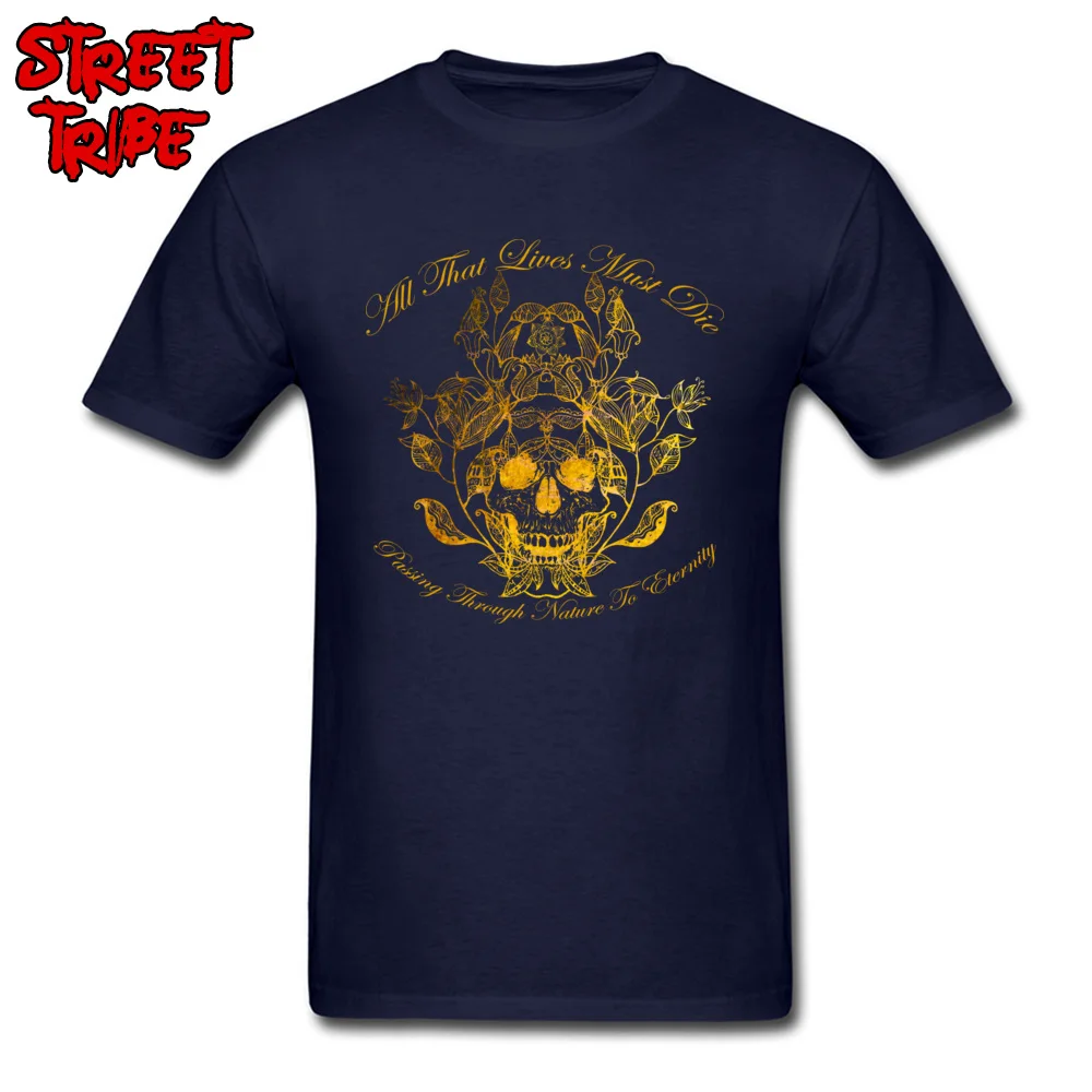  Men T Shirt All That Lives Party Tops T Shirt 100% Cotton Round Collar Short Sleeve Family Tops & Tees ostern Day All That Lives navy