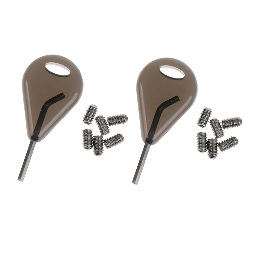 12 Pieces Fin Grub Screws + Durable Surfboard Fin Key SUP Surf Board Tool Surfing Accessory for Fins