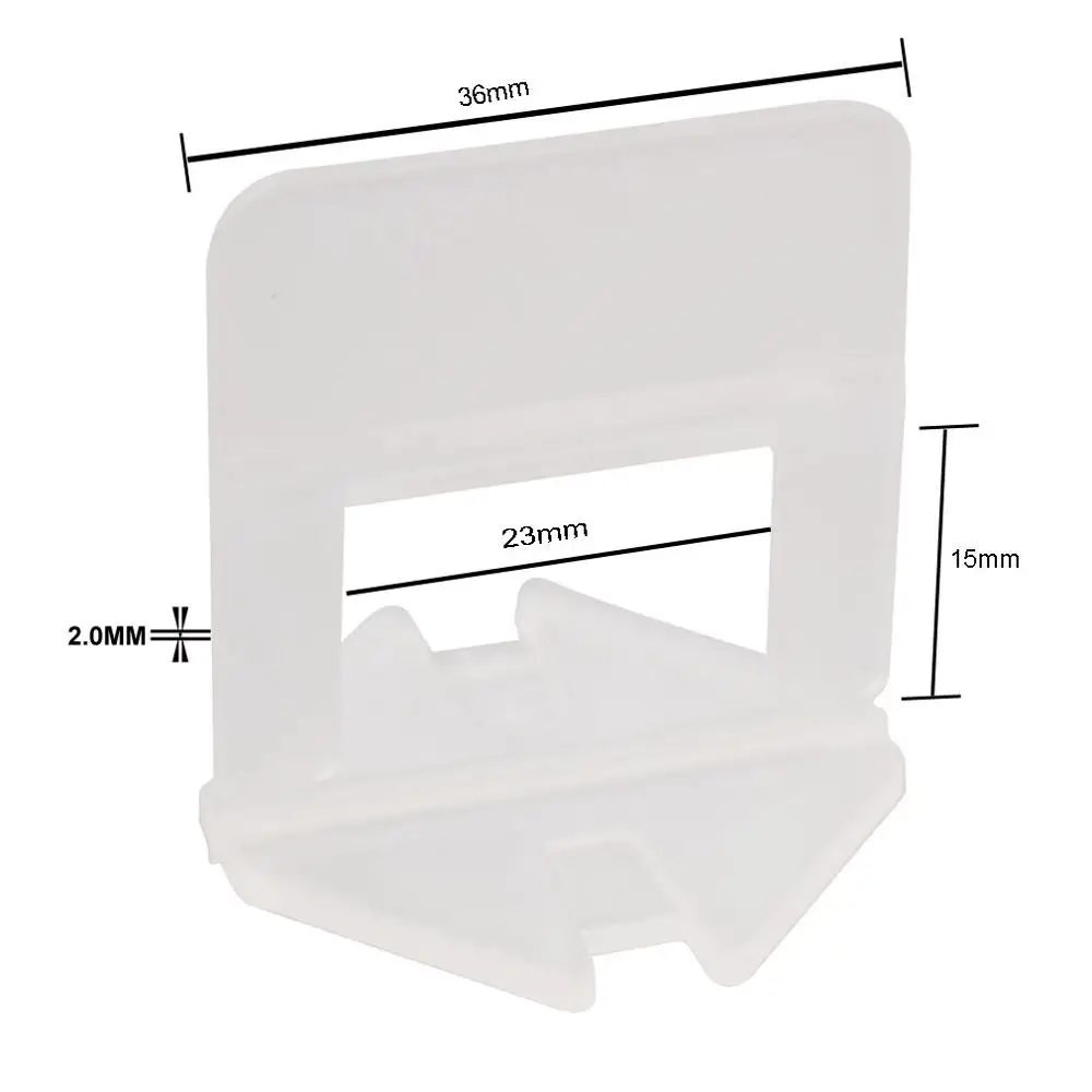 Система выравнивание плитка Основ 2mm 3/32" 500шт керамическая плитки пола системы укладки плитки TUSRAI
