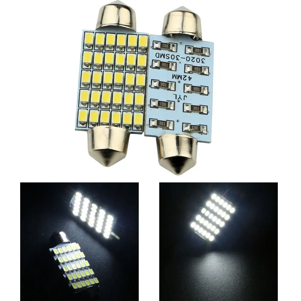 Лампада де тето 30 светодиодов торпеда Gol Celta Uno Palio Up Corsa 41 42 мм|led torpedo|torpedo ledled led |