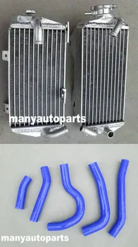 

For Honda CRF250R CRF 250R CRF250 2014 2015 14 15 aluminum radiator + hose BLUE