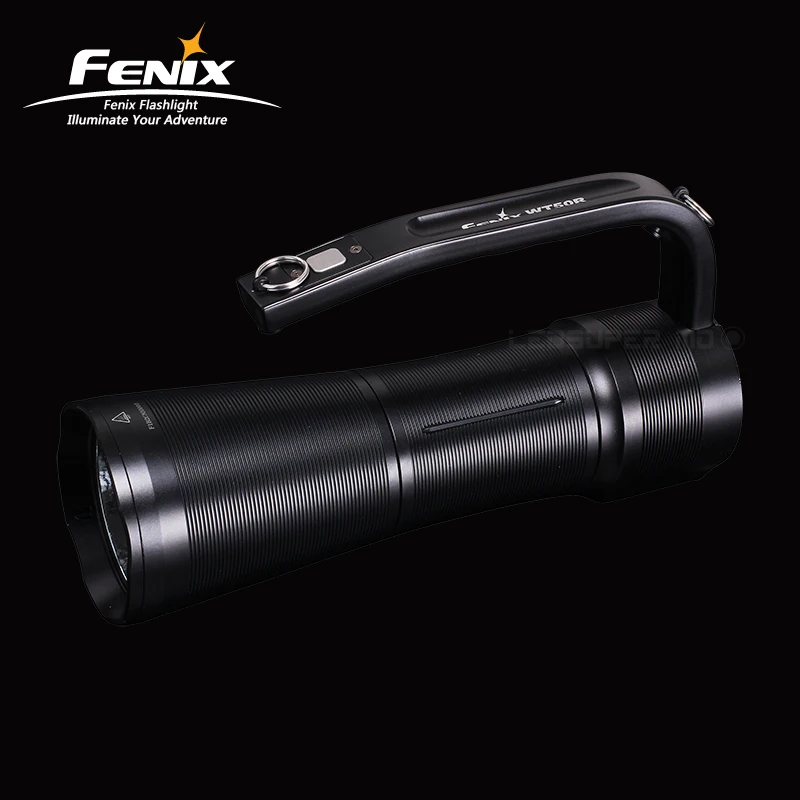 

USB Type-C Fast Charging & USB Discharging Fenix WT50R Multipurpose Handheld Searchlight with 7.2V/5200mAh Battery Pack
