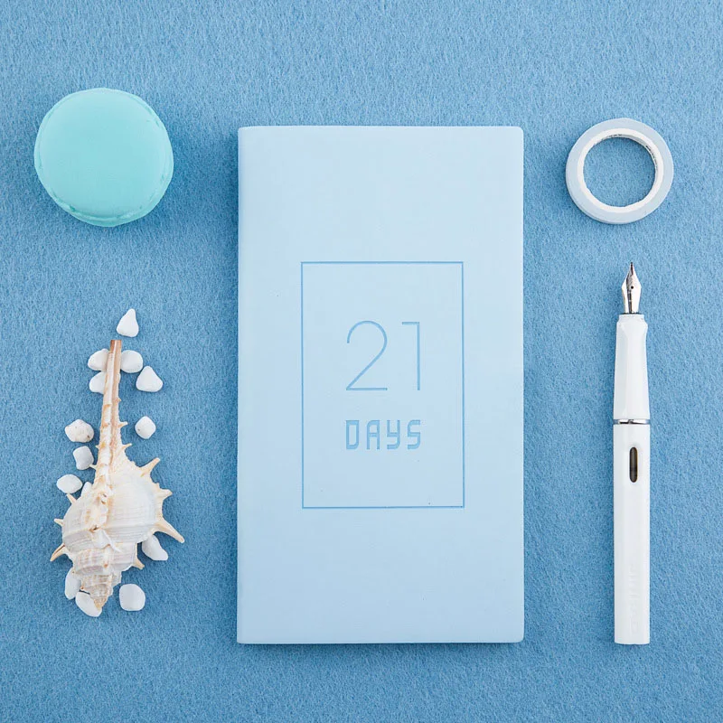 

A6 Diary Notebook Daily Schedule Planner 48 Sheets Business Agenda Organizer Journal Calendar Planner School Office Stationery