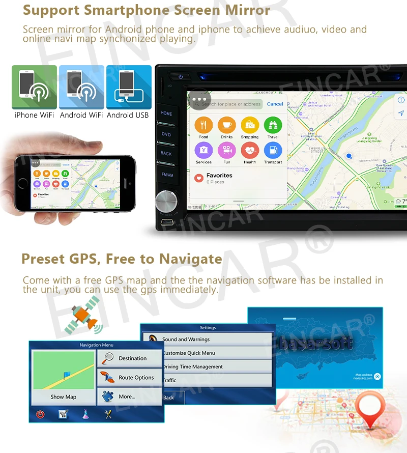 Discount Include Front&Rearview Cameras 2din Android6.0 Car Stereo DVD Video Player GPS Navigation Autoradio Capacitive Mutli-touchscreen 4 Discount Include Front&Rearview Cameras 2din Android6.0 Car Stereo DVD Video Player GPS Navigation Autoradio Capacitive Mutli-touchscreen 4