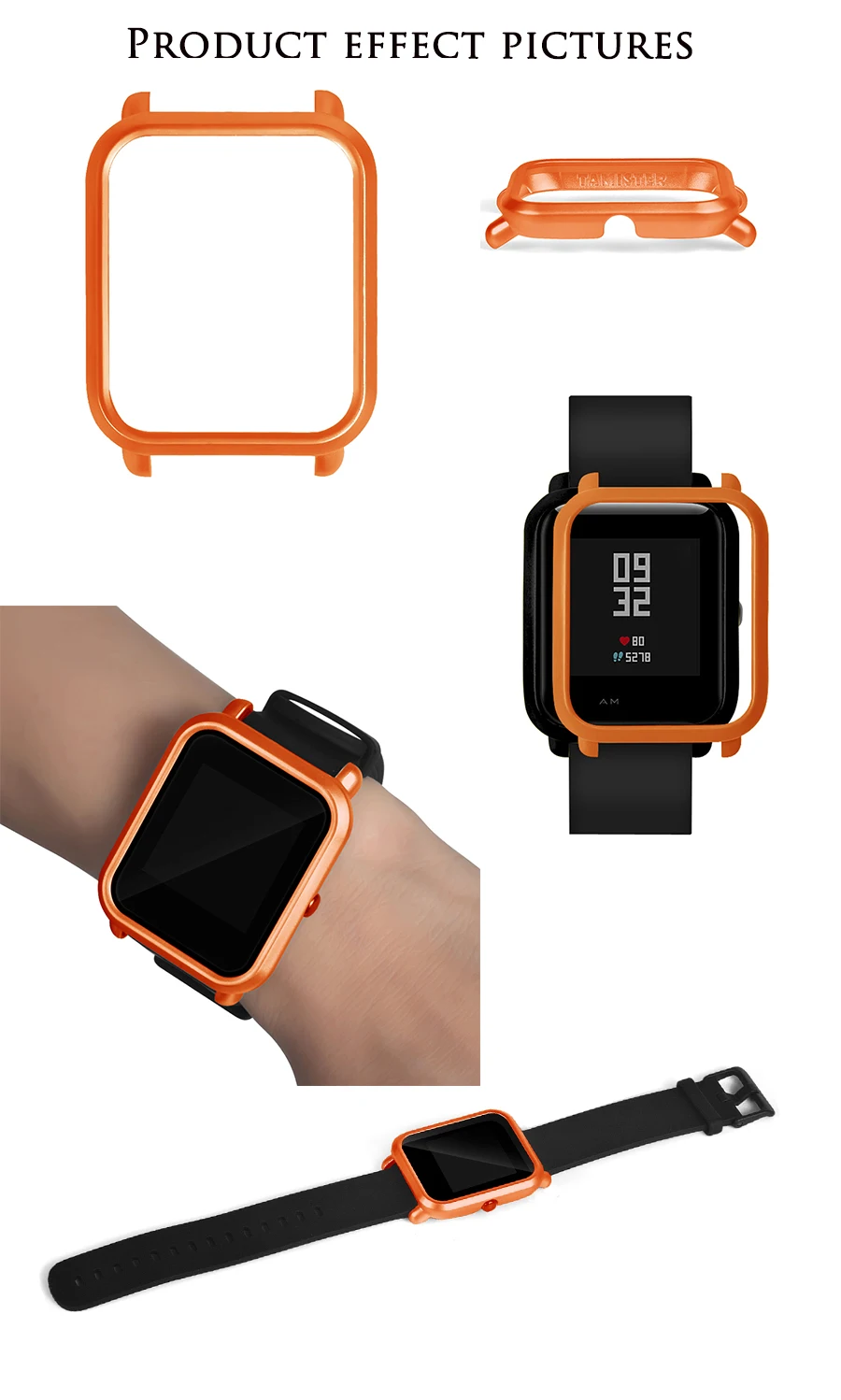 Чехол для часов, тонкий Цветной корпус, чехол для Xiaomi Huami Amazfit, ремешок Bip BIT PACE Lite, Молодежные умные часы, Защитный корпус
