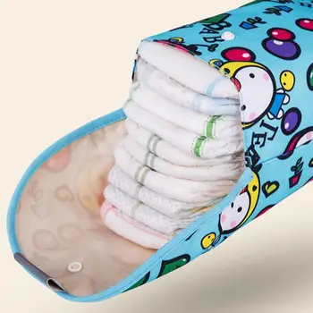 

Waterproof Baby Diaper Bags Wet Dry Bag Reusable Washable Baby Diaper Storage Bag With Compartment For Wet And Dry