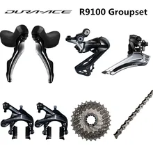 SHIMANO R9100 набор DURA-ACE R9100 9000 переключатель дорожный велосипед ST+ FD+ RD+ CS+ CN+ BR Передний Задний переключатель 11-25T 11-28T 11-30T