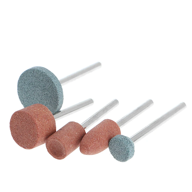 

5Pcs 3mm Shank Wheel Head Grinding Polishing Electric Grinder Power Tool